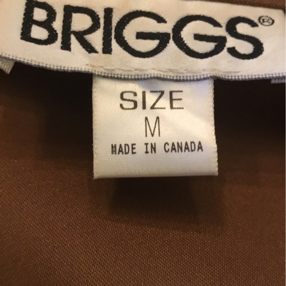 Briggs Women's Brown Jacket Size M - Picture 3 of 3